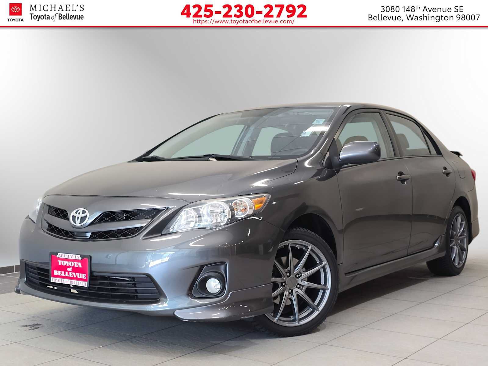 Used 2013 Toyota Corolla S w/ Premium Pkg