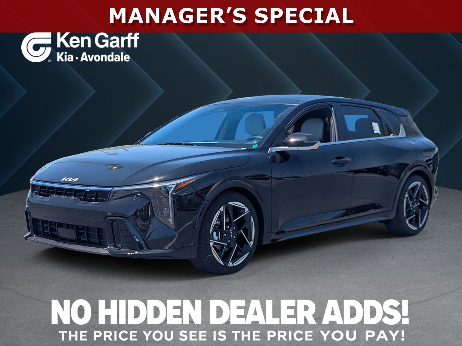 New 2026 Kia K4 EX w/ GT-Line Premium Package