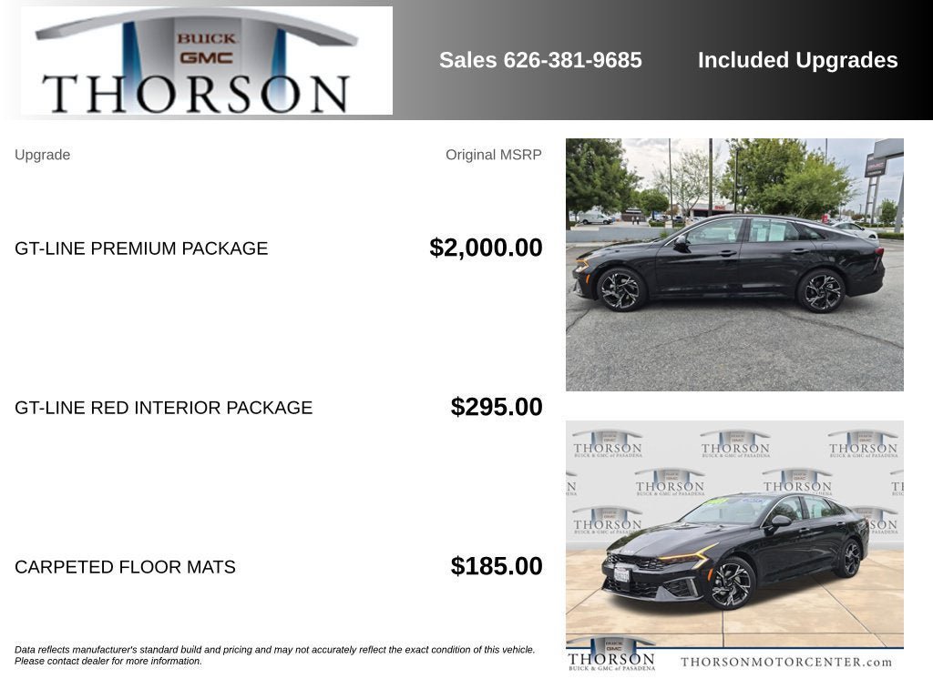 Used 2025 Kia K5 GT-Line w/ GT-Line Premium Package FWD image 7