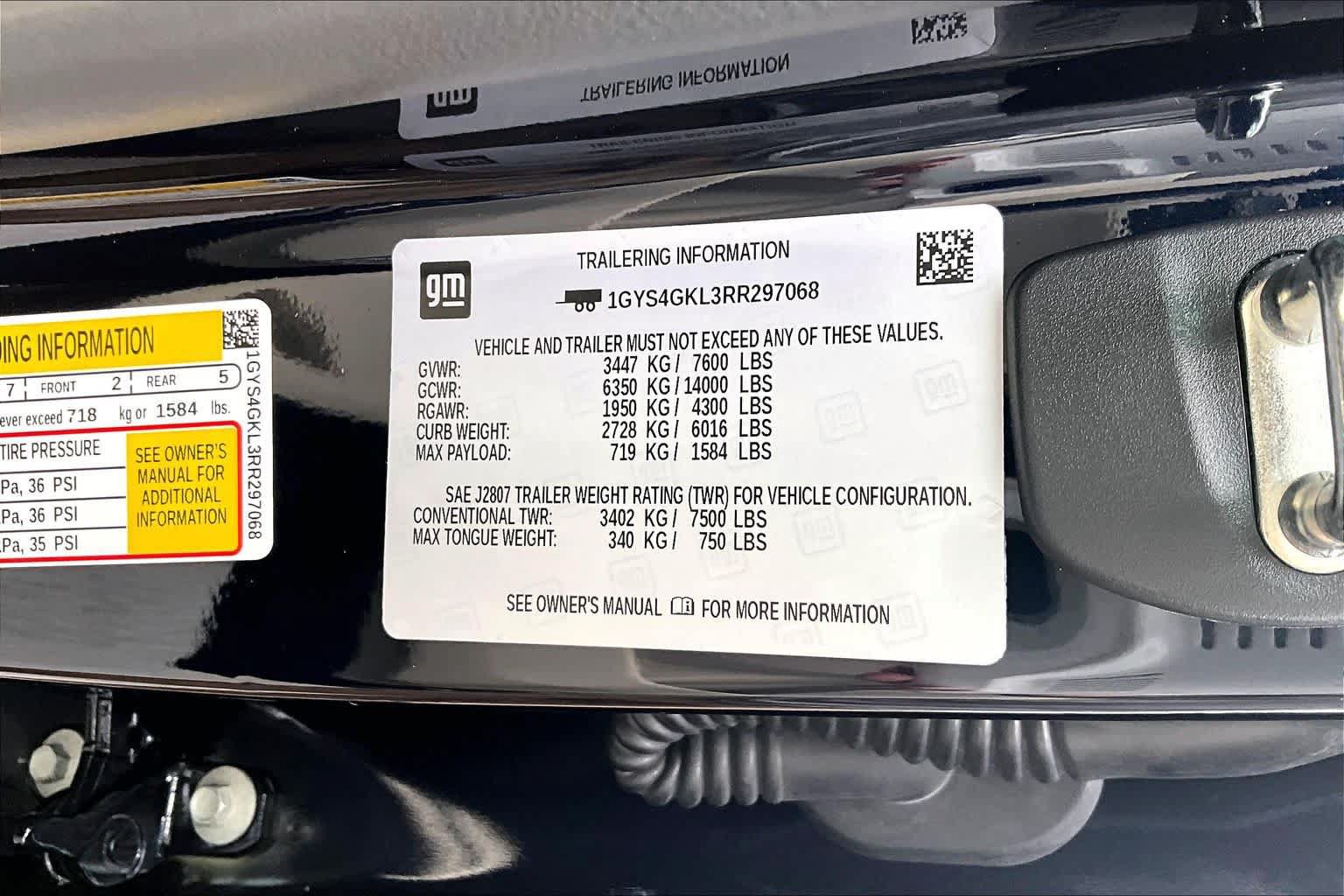 Used 2024 Cadillac Escalade Sport Platinum w/ LPO, ONYX Package AWD/4WD image 62