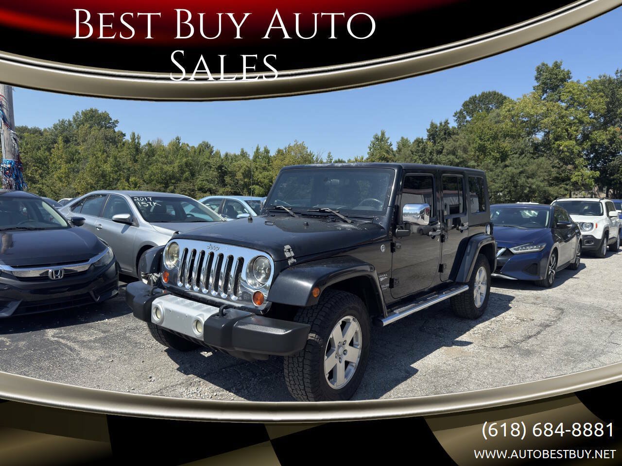 Used 2009 Jeep Wrangler Unlimited Sahara w/ Mopar Leather Group