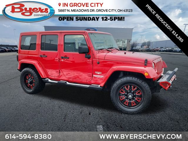 Used 2012 Jeep Wrangler Unlimited Sahara image 1