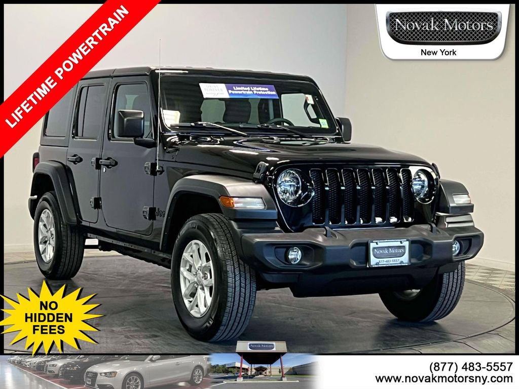 Used 2023 Jeep Wrangler Sport S AWD/4WD image 1