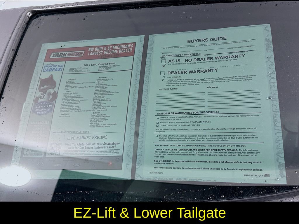 Used 2019 GMC Canyon Base w/ Convenience Package image 13