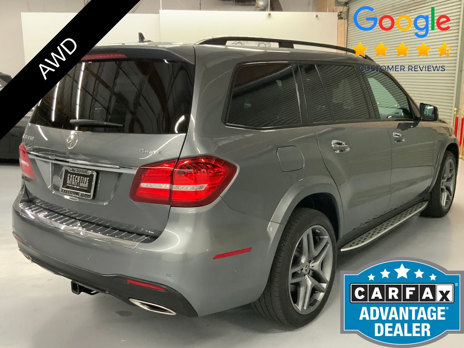 Used 2019 Mercedes-Benz GLS 550 4MATIC w/ Driver Assistance Package image 5