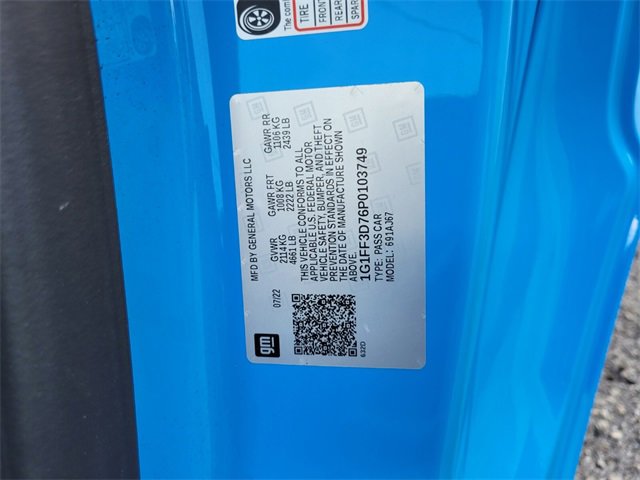 Used 2023 Chevrolet Camaro LT w/ RS Package image 22