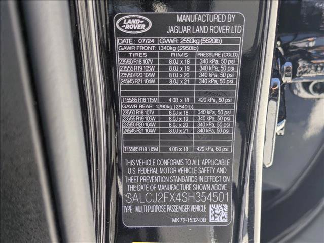 Certified 2025 Land Rover Discovery Sport S AWD/4WD image 27