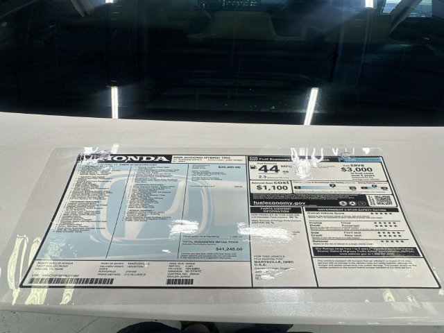 New 2026 Honda Accord Touring image 1