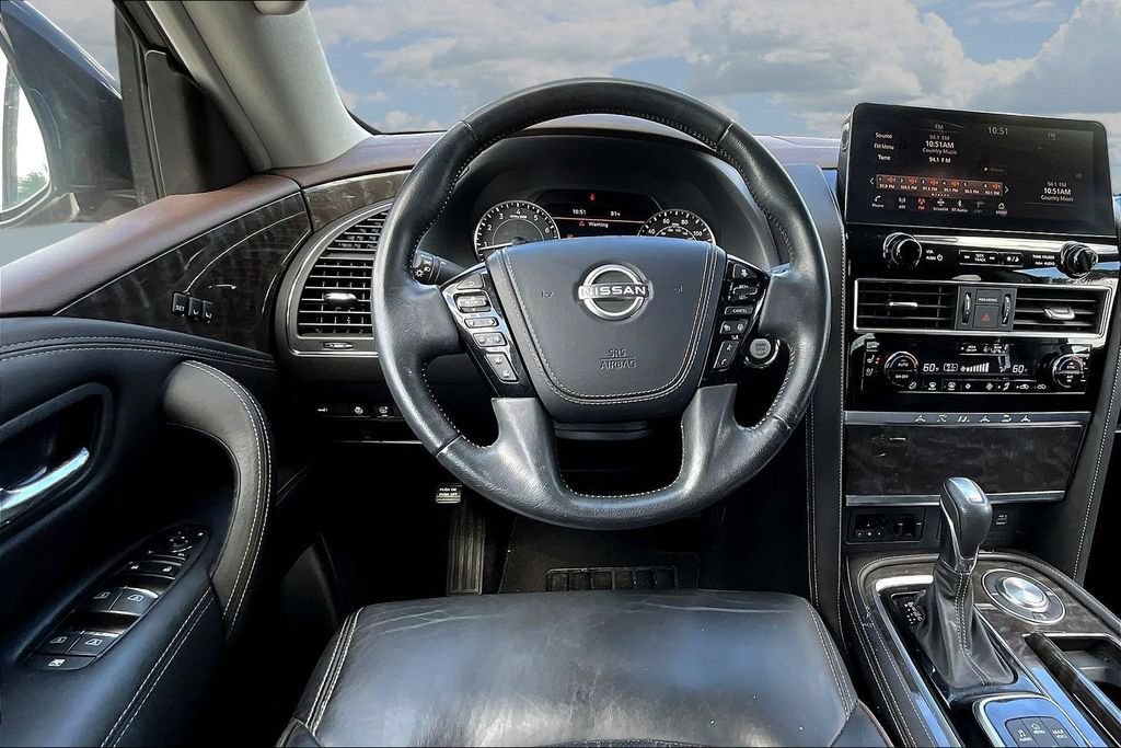 Used 2022 Nissan Armada Platinum w/ Captain's Chairs Package RWD image 8