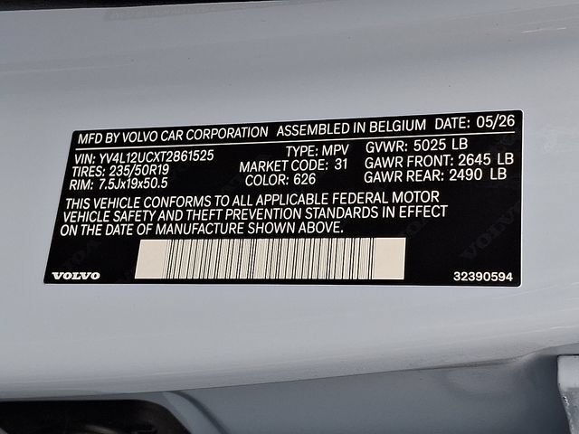 New 2026 Volvo XC40 B5 Plus w/ Protection Package Premier AWD/4WD image 9
