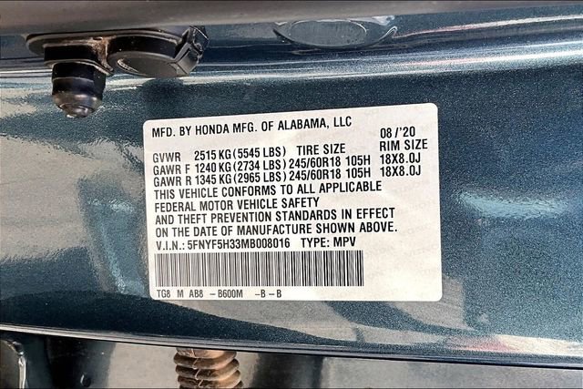 Used 2021 Honda Pilot EX image 36