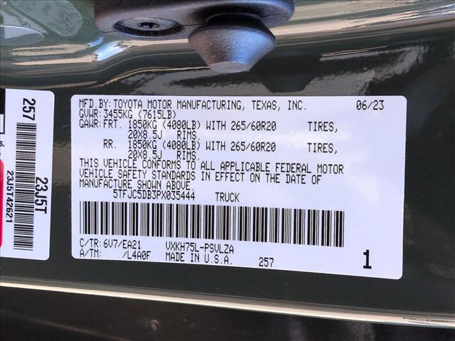 Used 2023 Toyota Tundra Limited w/ TRD Off-Road Package image 24