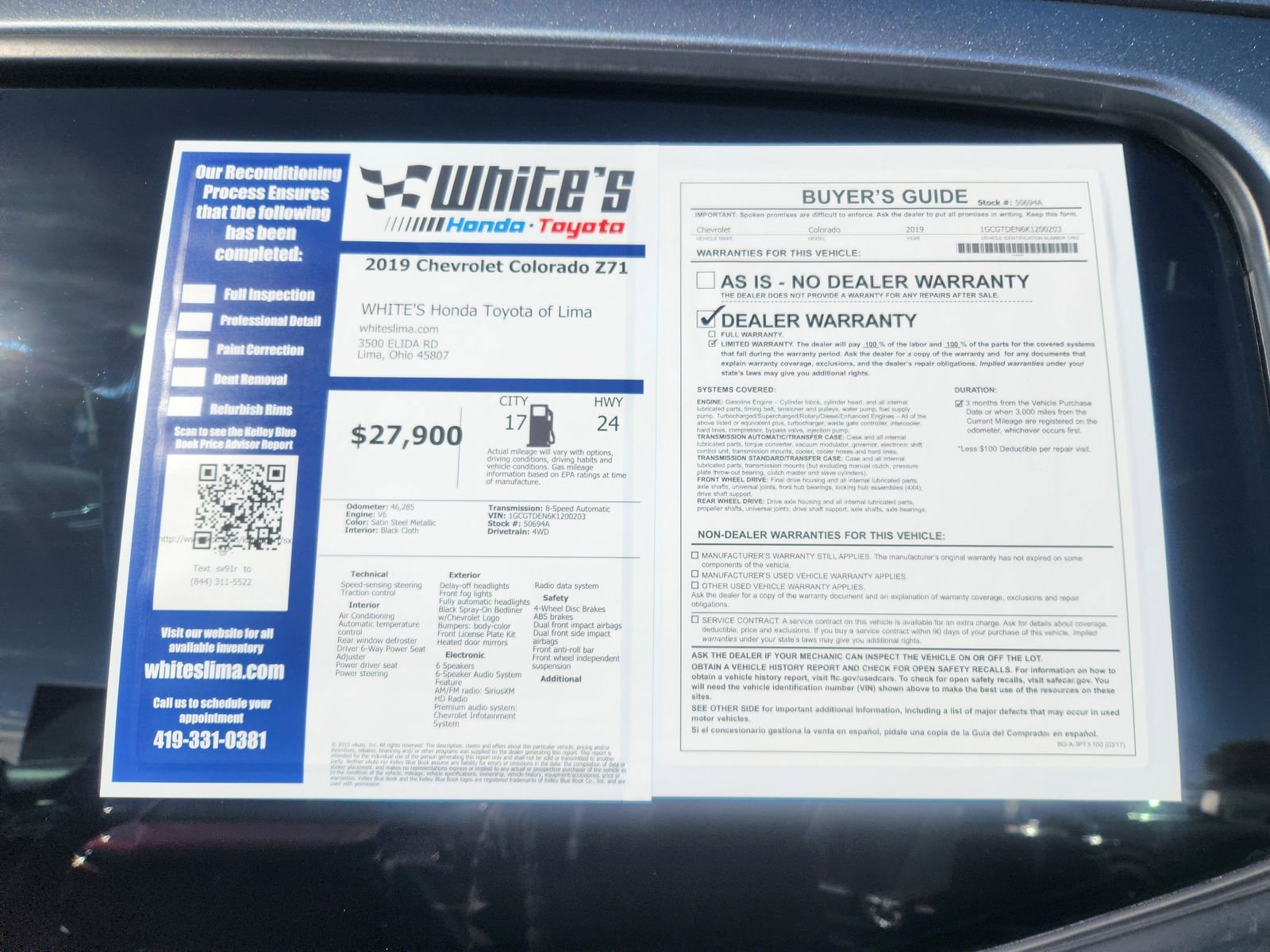 Used 2019 Chevrolet Colorado Z71 image 15