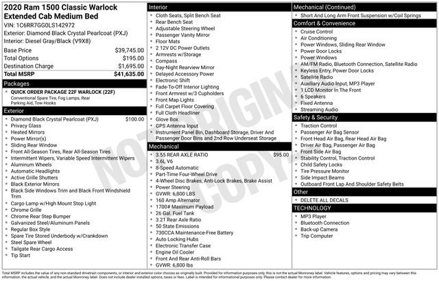 Used 2020 RAM 1500 Classic Warlock image 22