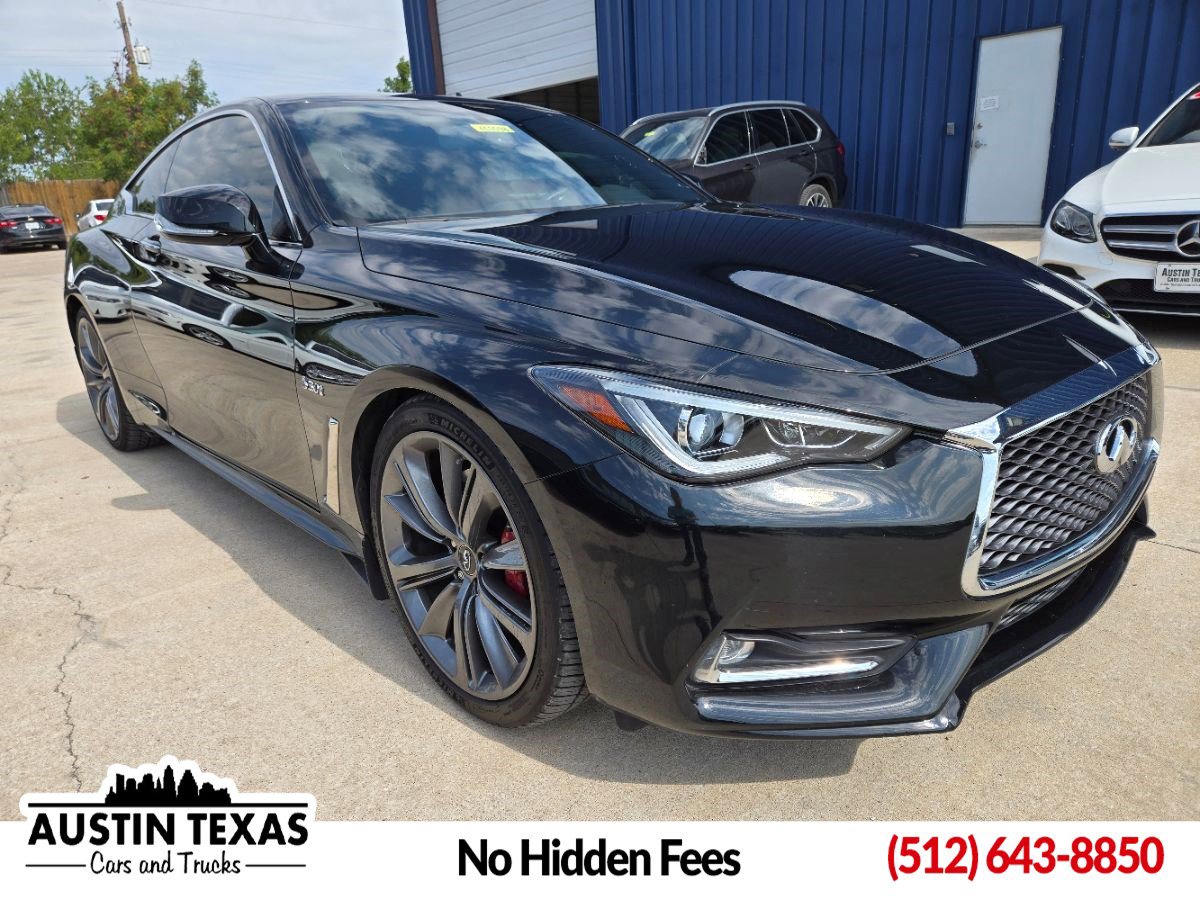 Used 2018 INFINITI Q60 Red Sport 400 w/ Sensory Package 3.0T Sport