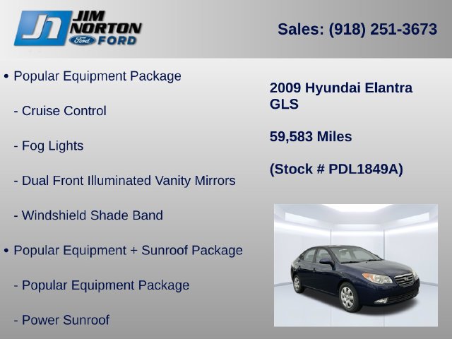 Used 2009 Hyundai Elantra GLS FWD image 35