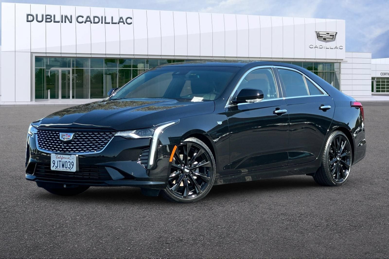 Certified 2024 Cadillac CT4 Luxury w/ Sun And Sound Package RWD image 8
