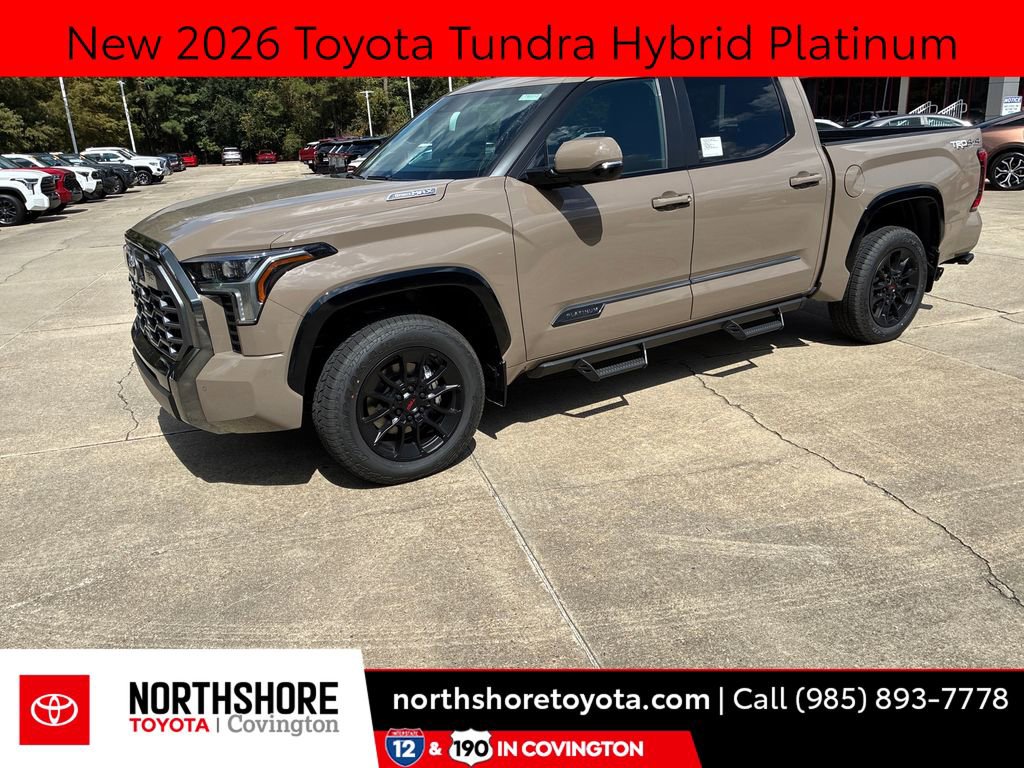 New 2026 Toyota Tundra Platinum