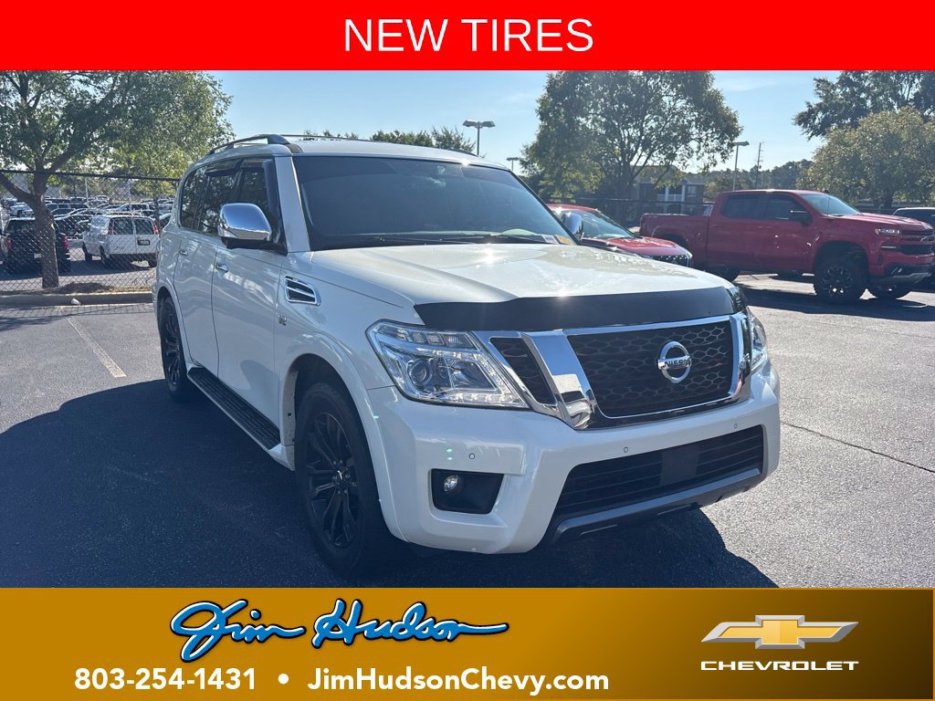 Used 2020 Nissan Armada Platinum w/ Captain's Chairs Package