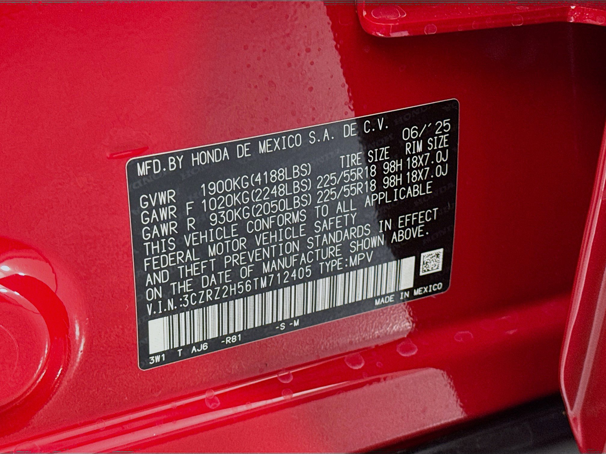 New 2026 Honda HR-V Sport image 30