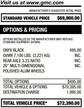 Used 2024 GMC Sierra 1500 Denali AWD/4WD image 2