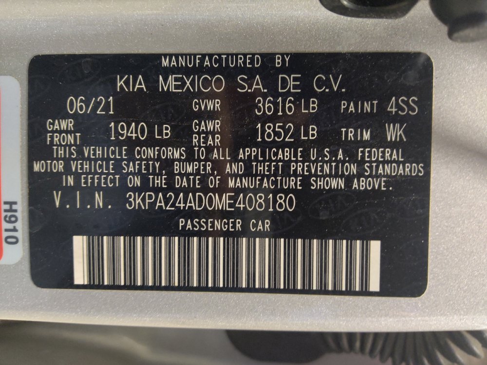 Used 2021 Kia Rio LX FWD image 33