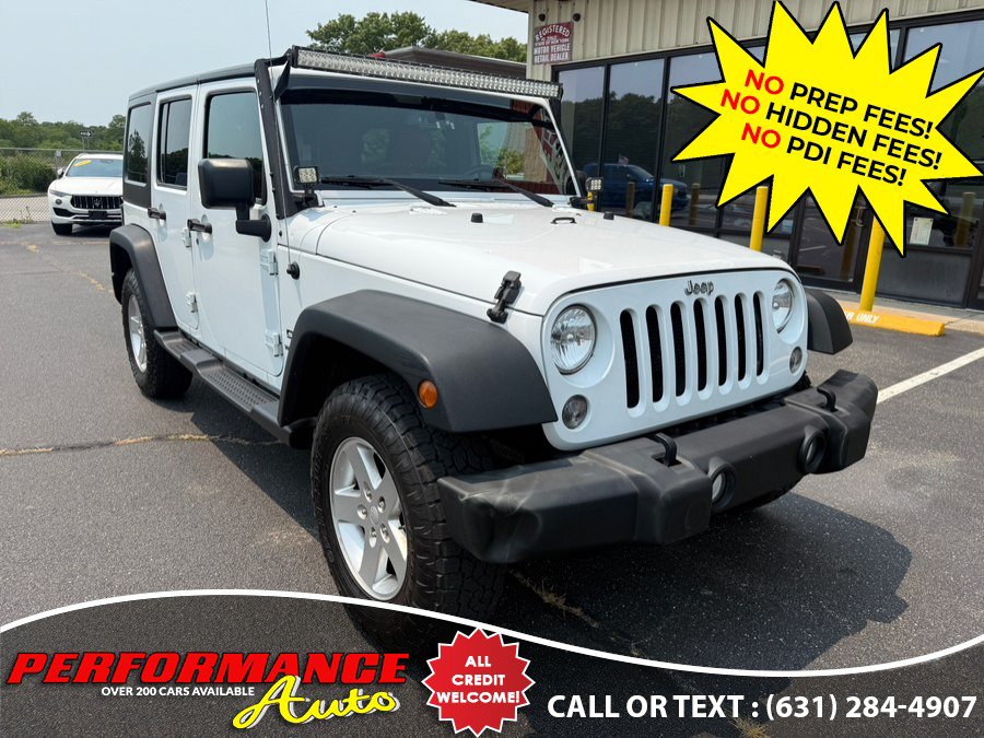 Used 2015 Jeep Wrangler Unlimited Sport w/ Quick Order Package 24S AWD/4WD image 1