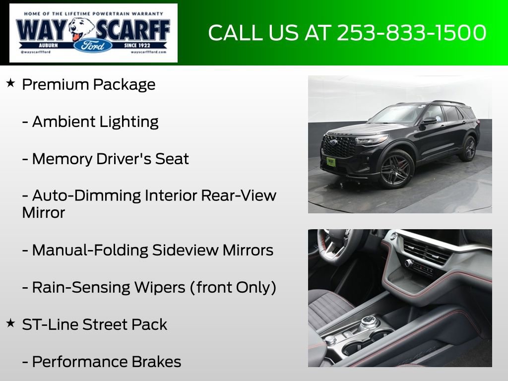 New 2026 Ford Explorer ST-Line w/ ST-Line Street Pack image 12