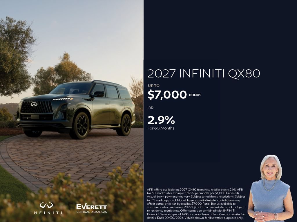 New 2027 INFINITI QX80 Luxe w/ Cargo Package RWD image 2
