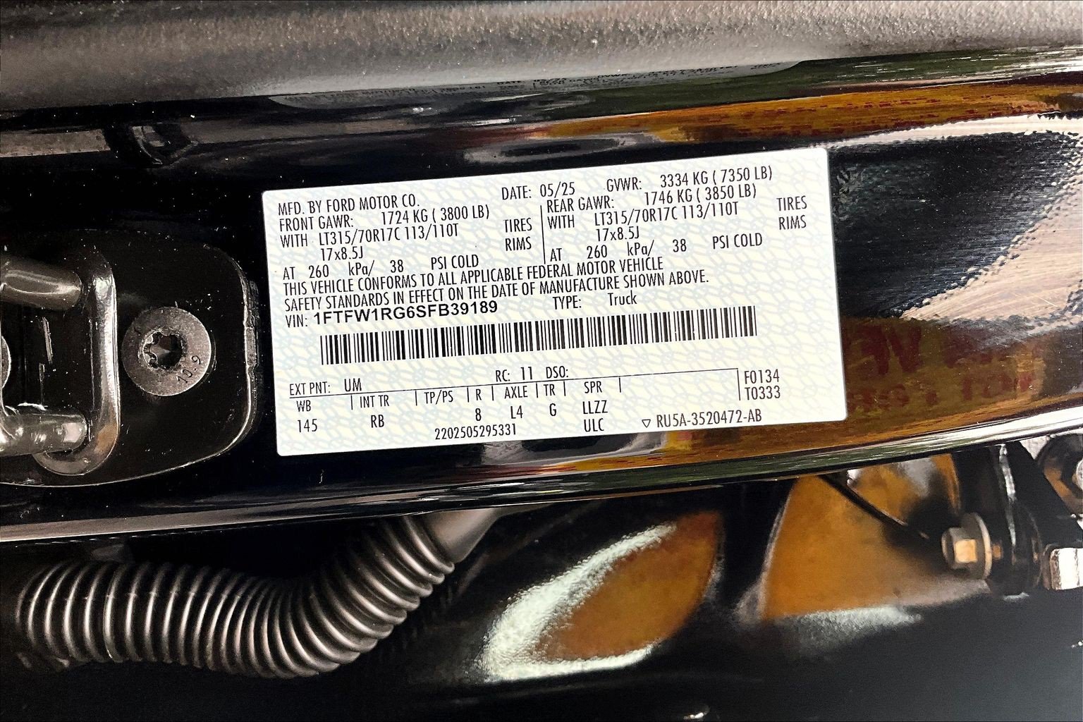 Used 2025 Ford F150 Raptor AWD/4WD image 12