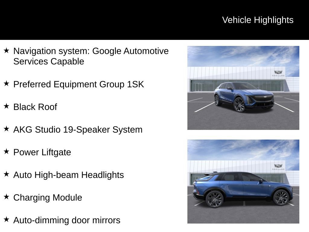 New 2025 Cadillac Lyriq Sport image 10