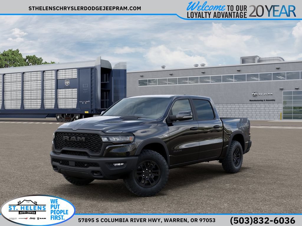 New 2026 RAM 1500 Rebel w/ Rebel Level 2 Equipment Group AWD/4WD image 1