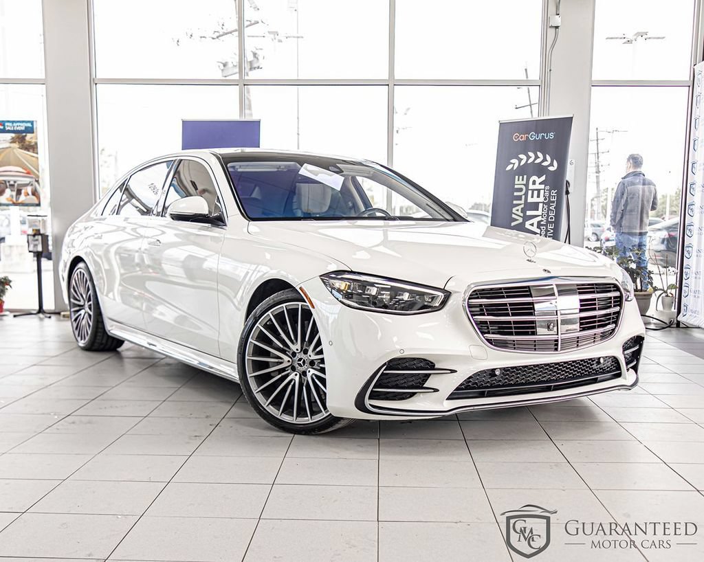 Used 2023 Mercedes-Benz S 500 4MATIC w/ AMG Line image 3