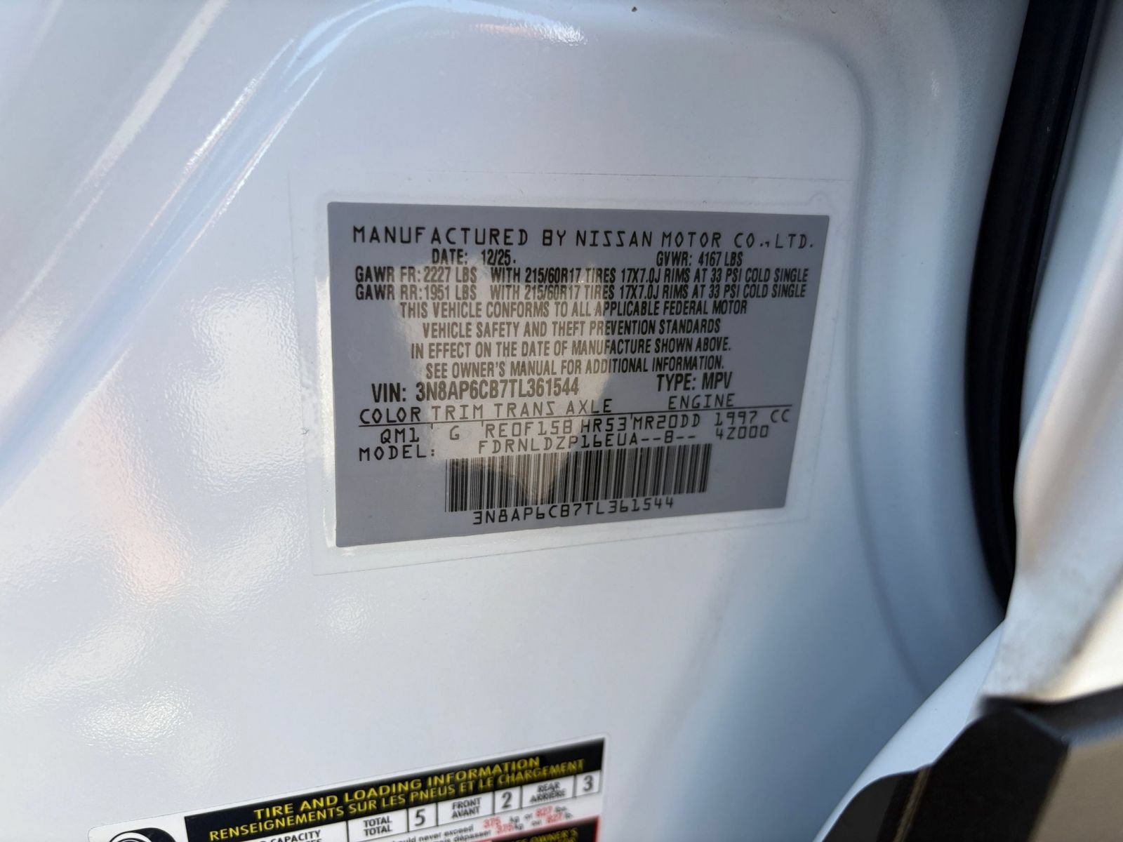 Used 2026 Nissan Kicks SV w/ Cold Weather Package AWD/4WD image 28