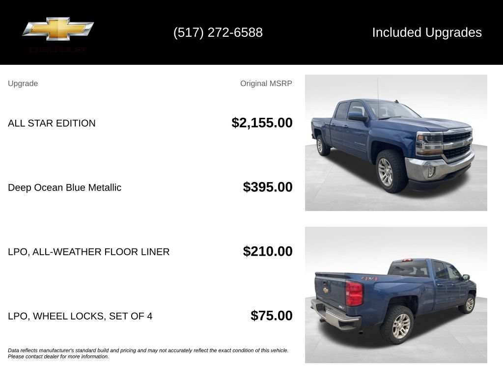 Used 2019 Chevrolet Silverado 1500 LT w/ All Star Edition AWD/4WD image 5