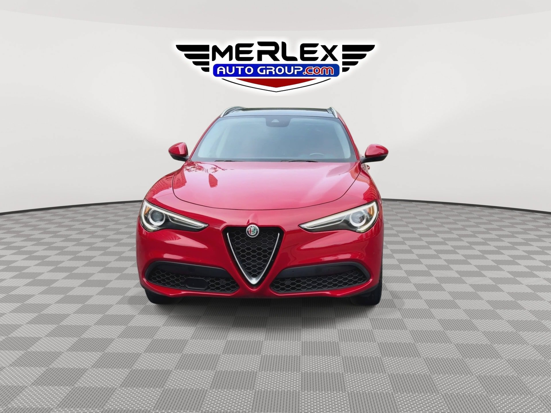 Used 2021 Alfa Romeo Stelvio Sprint w/ Sun & Sound Package RWD image 3