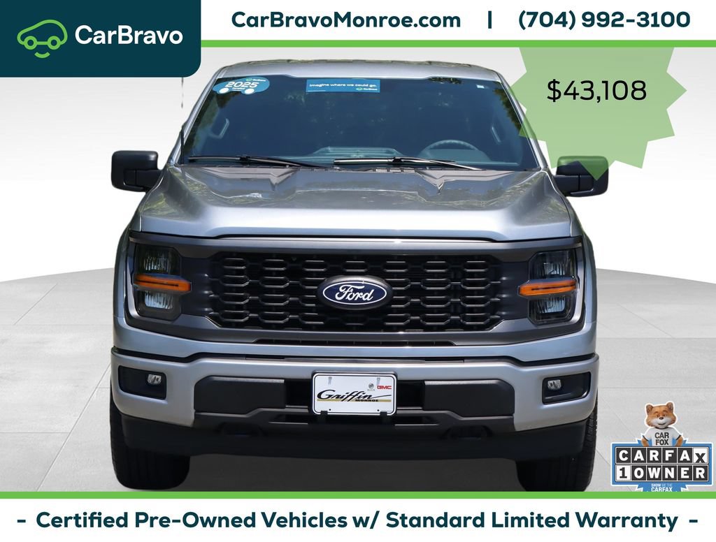 Used 2025 Ford F150 STX w/ Equipment Group 200A AWD/4WD image 9