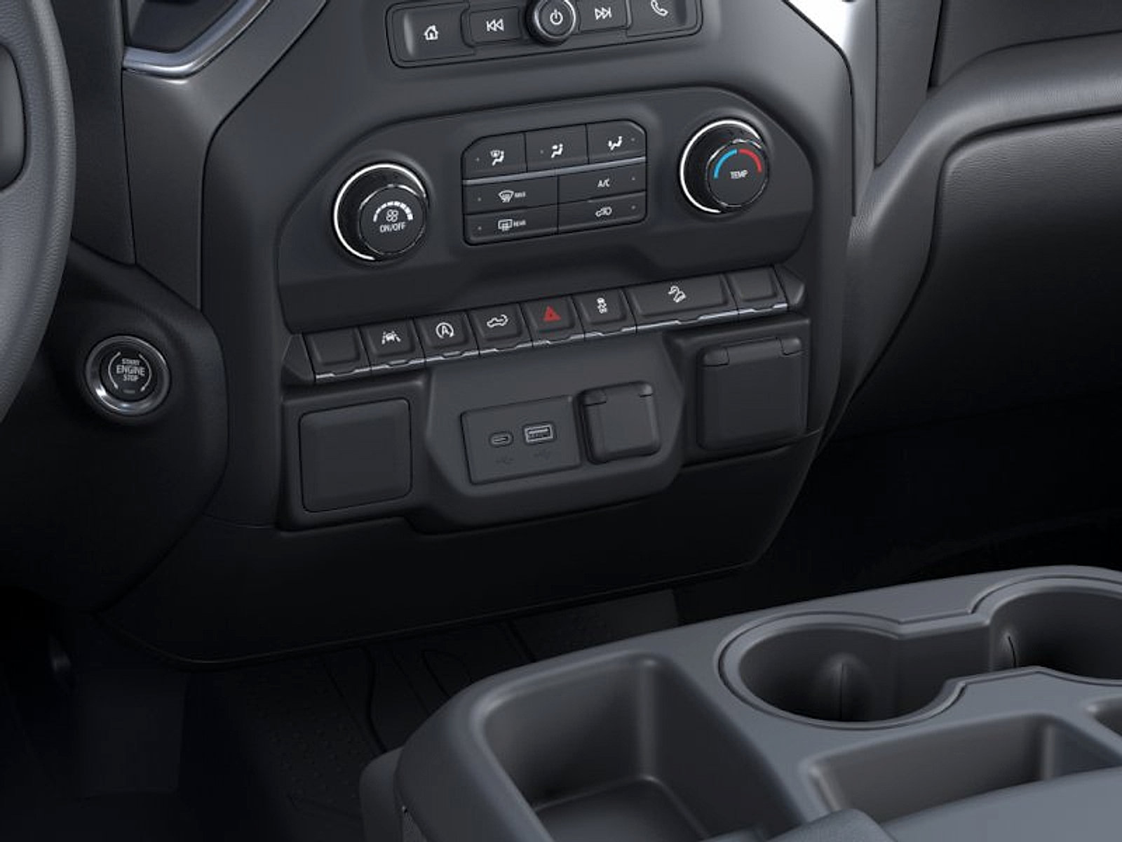 New 2026 Chevrolet Silverado 1500 Custom Trail Boss w/ Dark Appearance Package AWD/4WD image 23