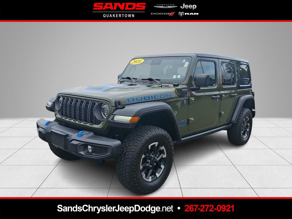 Used 2024 Jeep Wrangler Unlimited Rubicon 4xe