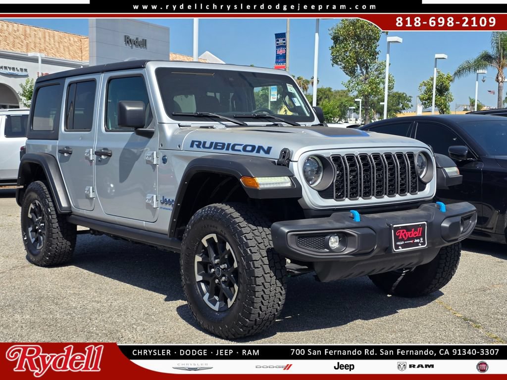 Used 2024 Jeep Wrangler Unlimited Rubicon 4xe AWD/4WD image 1
