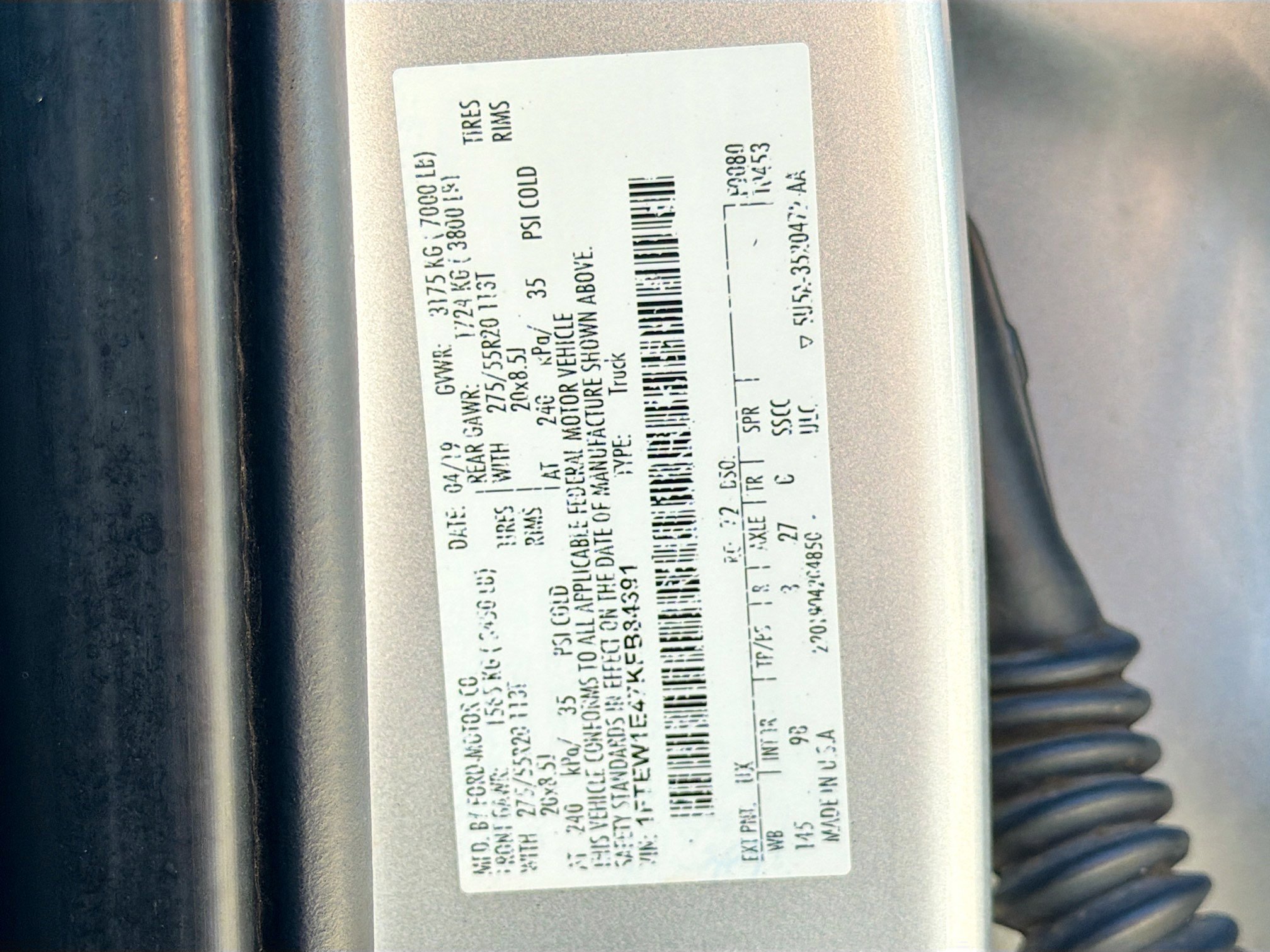 Used 2019 Ford F150 Platinum AWD/4WD image 42