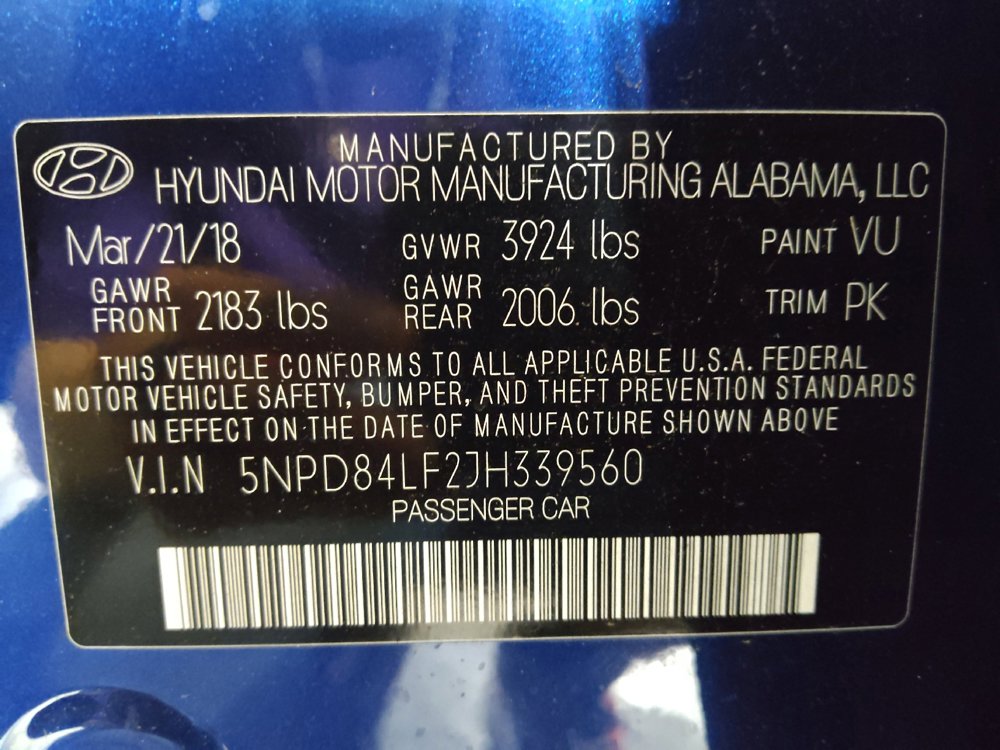Used 2018 Hyundai Elantra SEL FWD image 33