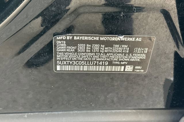 Used 2020 BMW X3 sDrive30i RWD image 32