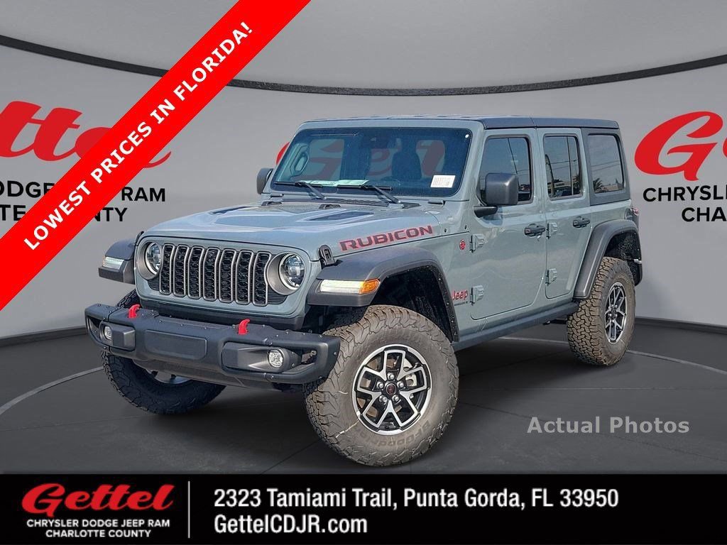 Used 2025 Jeep Wrangler Unlimited Rubicon w/ Steel Bumper Group image 1