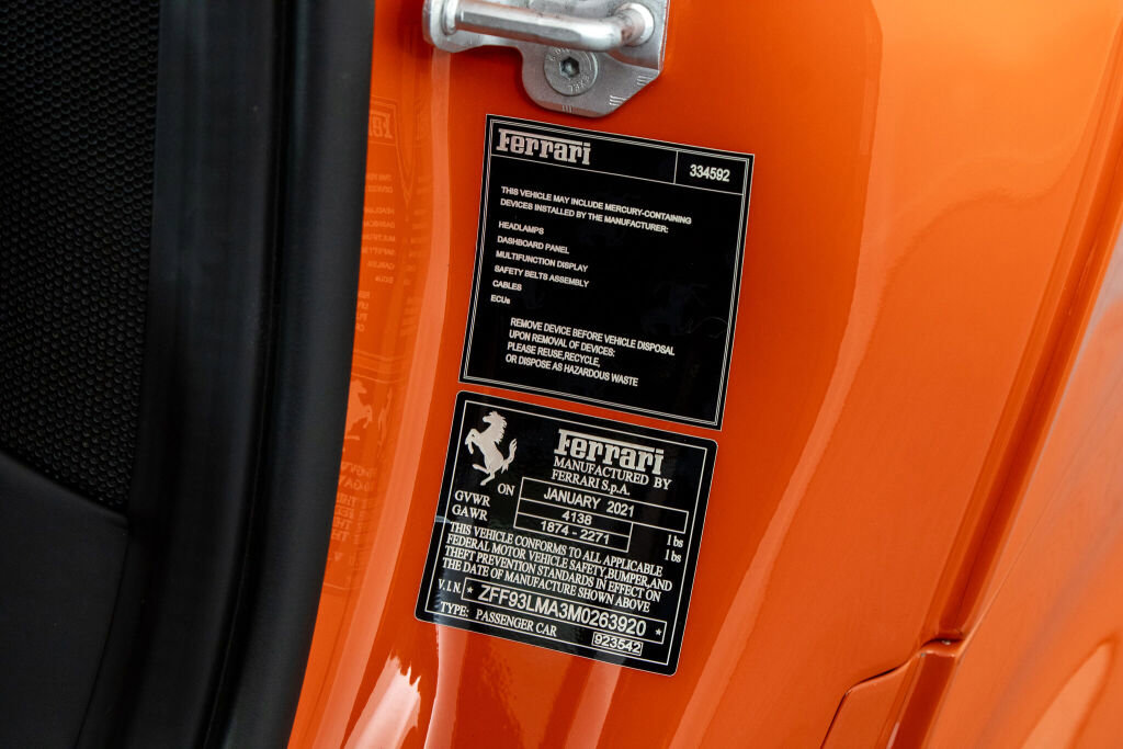 Certified 2021 Ferrari F8 Tributo RWD image 58