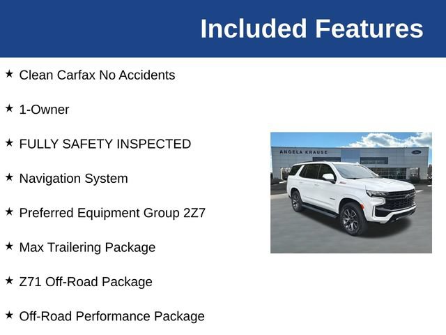 Used 2024 Chevrolet Tahoe Z71 w/ Z71 Off-Road Package AWD/4WD image 5
