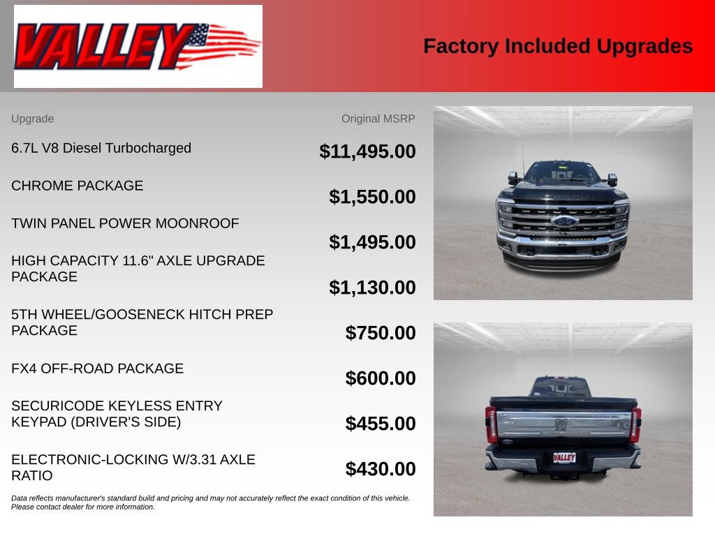New 2026 Ford F250 King Ranch w/ Chrome Package AWD/4WD image 4