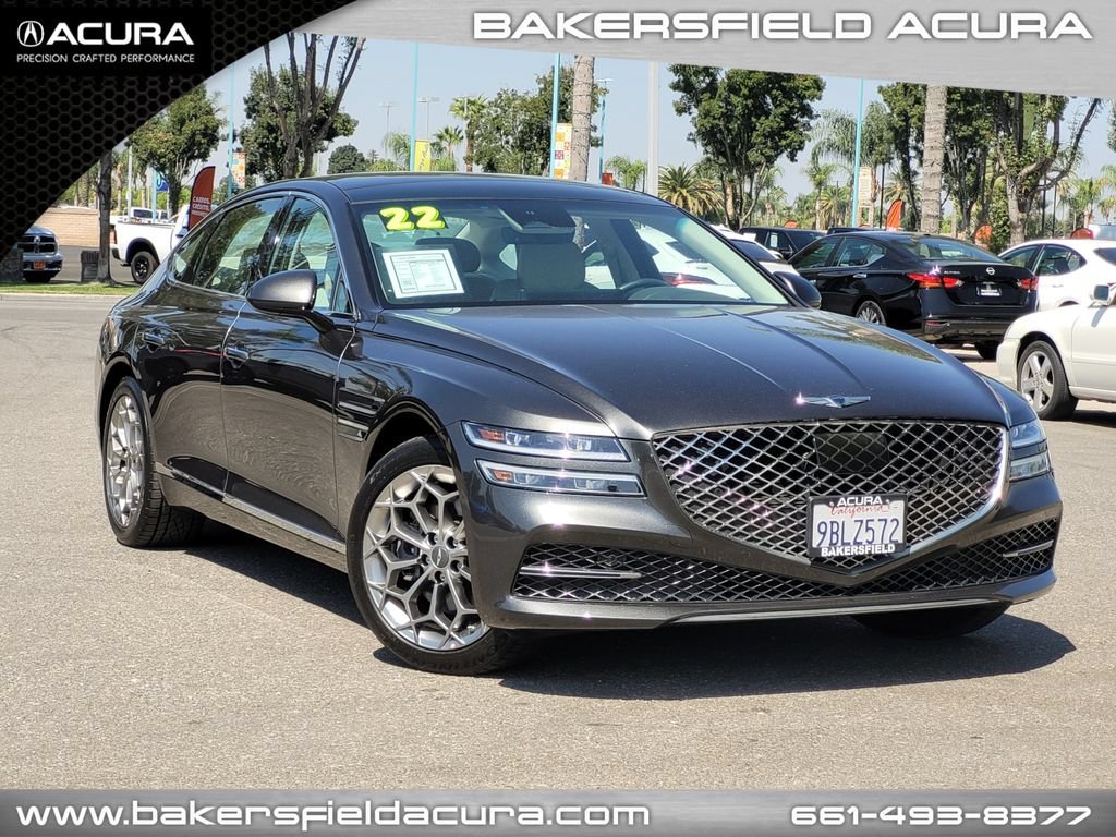 Used 2022 Genesis G80 2.5T w/ Advanced Package