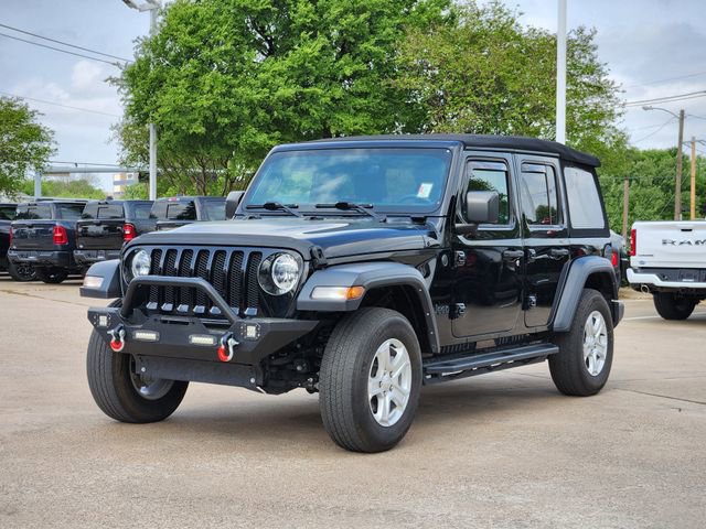 Certified 2023 Jeep Wrangler Unlimited Sport AWD/4WD image 3