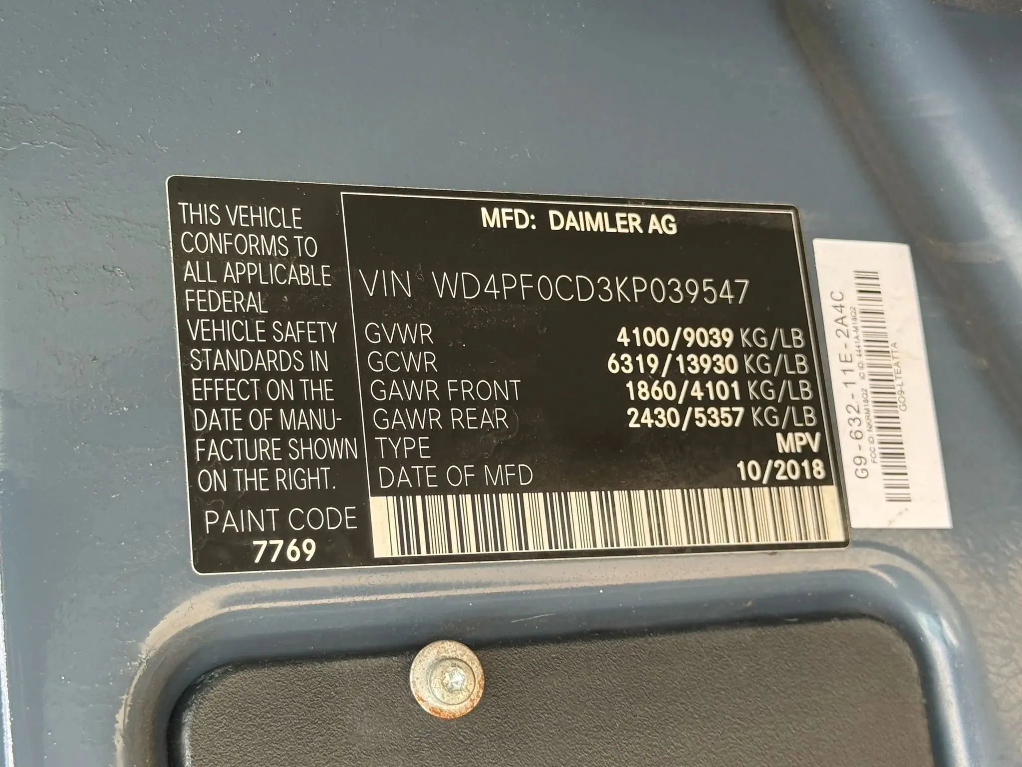 Used 2019 Mercedes-Benz Sprinter 144 image 41